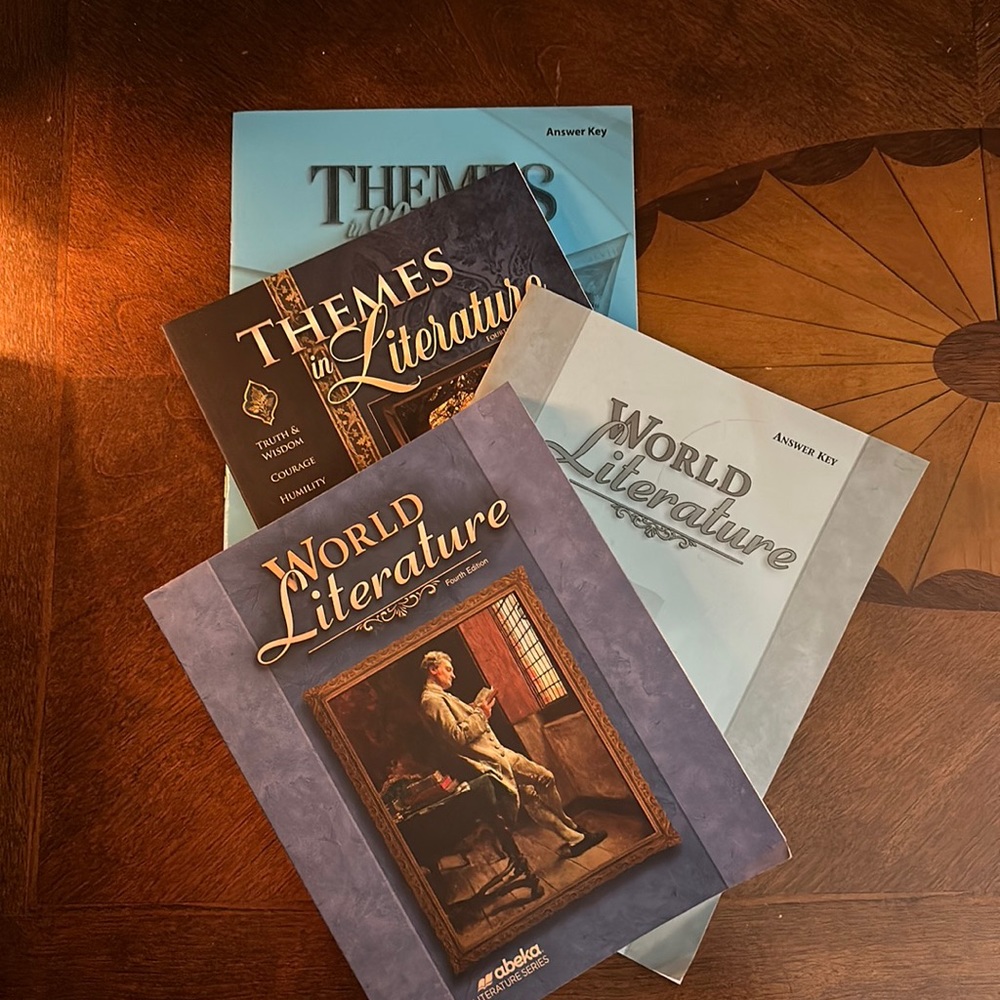 ⚜️ EUC abeka World Literature home-school materials